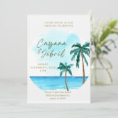 宛先ウェディング招待状 招待状 (スタンド正面)