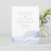 宛先ウェディング招待状-海波 招待状 (スタンド正面)