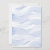 宛先ウェディング招待状-海波 招待状 (裏面)