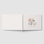 宛先エレガントビーチ結婚式ゲストブック ゲストブック (全面)