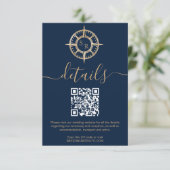 宛先パスポートコンパスQRコード詳細 エンクロージャーカード (スタンド正面)