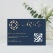 宛先パスポートコンパスQRコード詳細 出欠カード (スタンド正面)