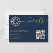 宛先パスポートコンパスQRコード詳細 出欠カード (正面)