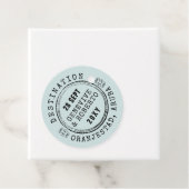 宛先パスポートスタンプ旅行テーマ フェイバータグ (インサイチュ)