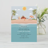 宛先ビーチ招待状 招待状 (スタンド正面)