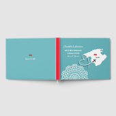 宛先マヨルカ結婚スペイン ゲストブック (全面)