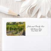 宛先ワイナリー結婚の住所 シール (インサイチュ)