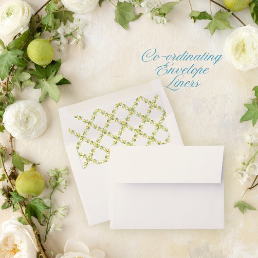 宛先地中海の結婚式の日付の保存 招待状