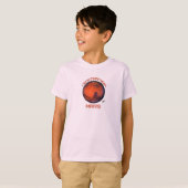 「宛先火星長袖Tシャツ子供へ」 Tシャツ (正面フル)