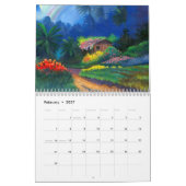 宛先絵を描カレンダー カレンダー (2月 2027)