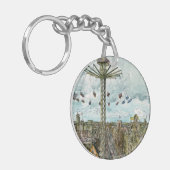 宛先 |ウオーターカラーヨーロッパスイングライド キーホルダー (正面左)