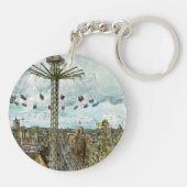 宛先 |ウオーターカラーヨーロッパスイングライド キーホルダー (裏面)
