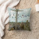 宛先 |ウオーターカラーヨーロッパスイングライド クッション (ブランケット)