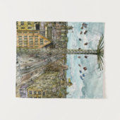 宛先 |ウオーターカラーヨーロッパスイングライド タペストリー (正面(横))