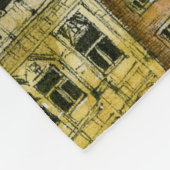 宛先 |ウオーターカラーヨーロッパスイングライド フリースブランケット (角)