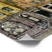 宛先 |ウオーターカラーヨーロッパスイングライド ポスター (角)