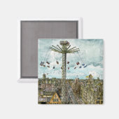 宛先 |ウオーターカラーヨーロッパスイングライド マグネット (正面/裏面)