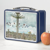 宛先 |ウオーターカラーヨーロッパスイングライド メタルランチボックス (インサイチュ)