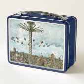 宛先 |ウオーターカラーヨーロッパスイングライド メタルランチボックス (裏面)