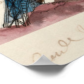 宛先 |エッフェル塔からの手紙 ポスター (角)