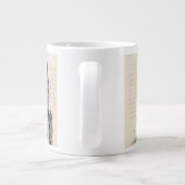 宛先 |ビッグベンからのヴィンテージ手紙 ジャンボコーヒーマグカップ (裏面)