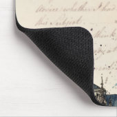 宛先 |ビッグベンからのヴィンテージ手紙 マウスパッド (コーナー)