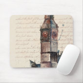宛先 |ビッグベンからのヴィンテージ手紙 マウスパッド (マウス)