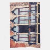 宛先 |ベニス素朴建物 キッチンタオル (縦)