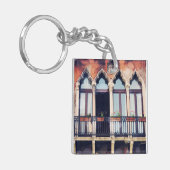 宛先 |ベニス素朴建物 キーホルダー (正面左)