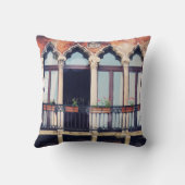 宛先 |ベニス素朴建物 クッション (裏面)