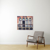 宛先 |ベニス素朴建物 タペストリー (インサイチュ(横))