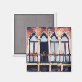 宛先 |ベニス素朴建物 マグネット (正面/裏面)