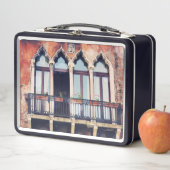 宛先 |ベニス素朴建物 メタルランチボックス (インサイチュ)