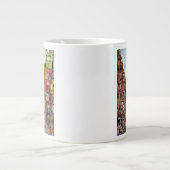 宛先 |リトルイタリアのニューヨーク・シティビュー ジャンボコーヒーマグカップ (正面)