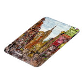 宛先 |リトルイタリアのニューヨーク・シティビュー マグネット (左側)