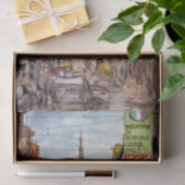 宛先 |リトルイタリアのニューヨーク・シティビュー 薄葉紙 (ギフト)