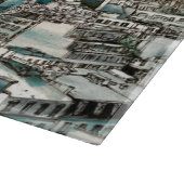 宛先 |ヴィンテージエッフェルタワーinパリビュー カッティングボード (角)