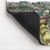 宛先 |ヴィンテージエッフェルタワーinパリビュー マウスパッド (コーナー)