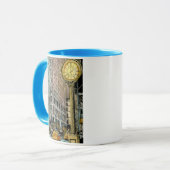 宛先 |ヴィンテージフィフスアベニュー時計 マグカップ (正面左)