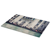 宛先 |ヴェネツィアのウォーターフロント写真 カッティングボード (角)