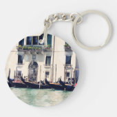 宛先 |ヴェネツィアのウォーターフロント写真 キーホルダー (裏面)