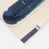 宛先 |ヴェネツィアのウォーターフロント写真 フリースブランケット (角)