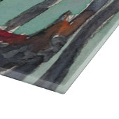 宛先 |ヴェネツィアスケッチの2つのゴンドラ カッティングボード (角)