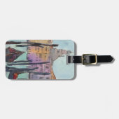 宛先 |ヴェネツィアスケッチの2つのゴンドラ ラゲッジタグ (正面横)