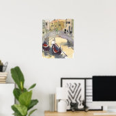 宛先 |ヴェネツィアプレインエアゴンドラライド ポスター (ホームオフィス)