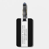 宛先 |ヴェネツィアプレインエアゴンドラライド ラゲッジタグ (裏面縦)