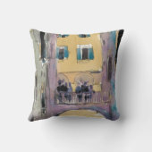 宛先 |ヴェネツィア運河ブリッジビュー クッション (裏面)