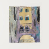 宛先 |ヴェネツィア運河ブリッジビュー タペストリー (正面)