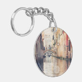 宛先 |ヴェネツィア・ゴンドラ写真 キーホルダー (正面左)