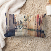 宛先 |ヴェネツィア・ゴンドラ写真 ランバークッション (ブランケット)